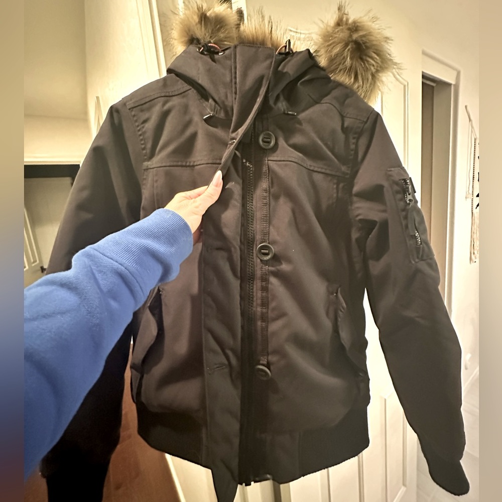 LL Bean winter down coat small